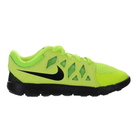NIKE Free 5.0 'Volt Electric Green' Sneakers PS Size 1Y - Picture 1 of 9
